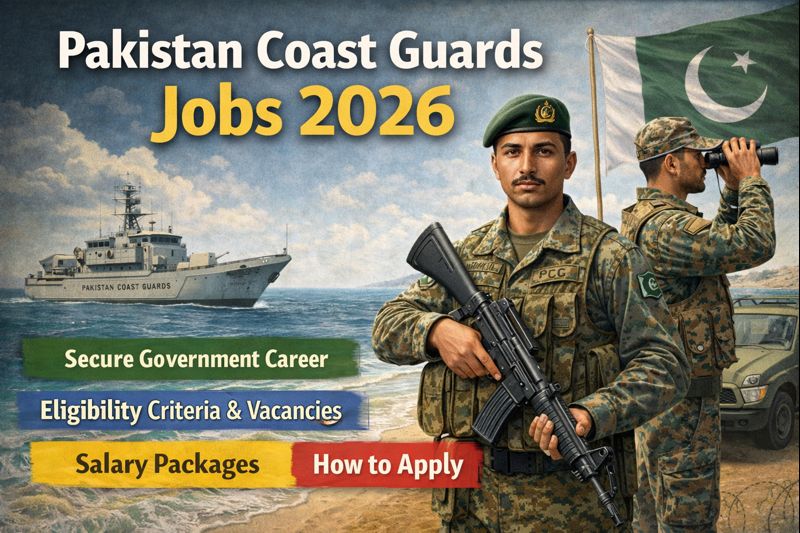 Pakistan Coast Guards Jobs 2026