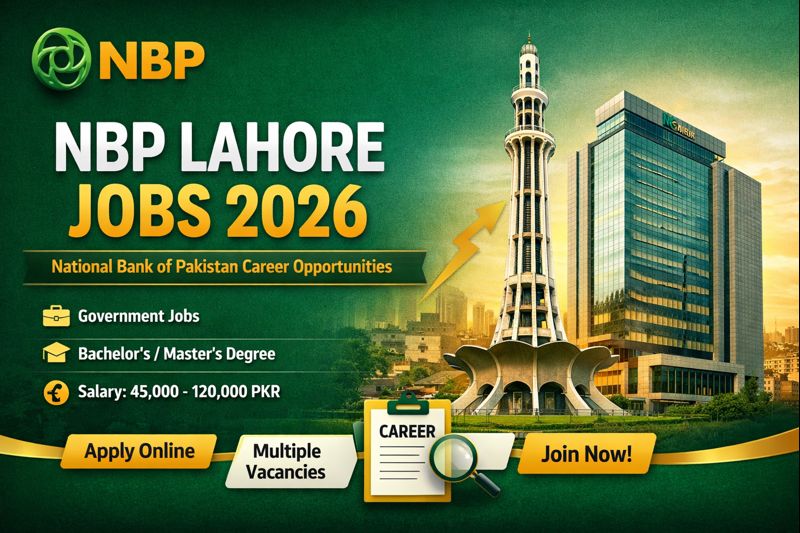 NBP Lahore Jobs 2026