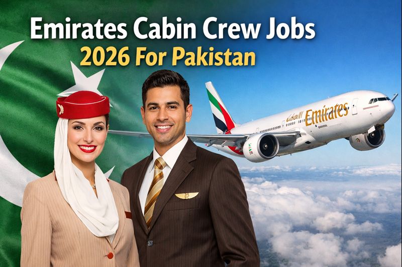 Emirates Cabin Crew Jobs 2026 For Pakistan