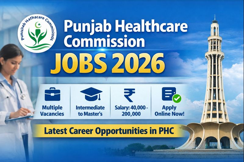 Punjab Healthcare Commission Jobs 2026