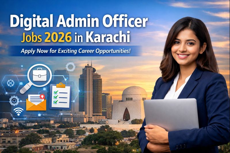 Digital Admin Officer Jobs 2026 in Karachi