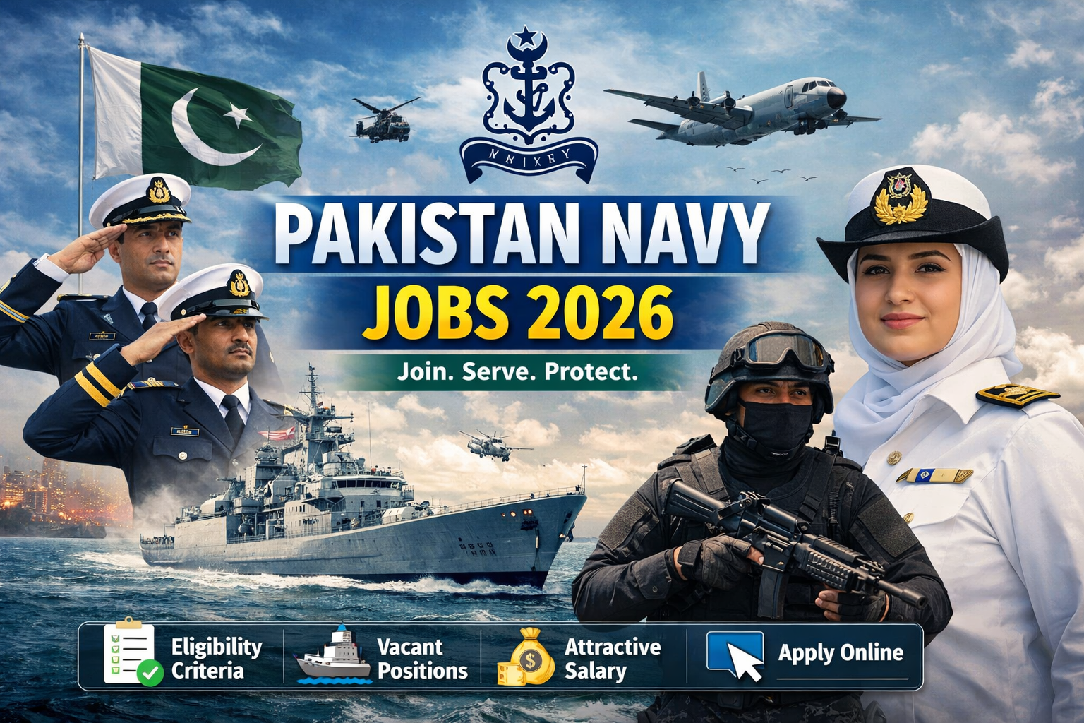 Pakistan Navy Jobs 2026